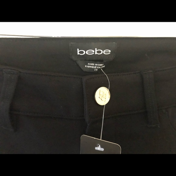 Bebe jet black skinny jeans - Picture 3 of 8